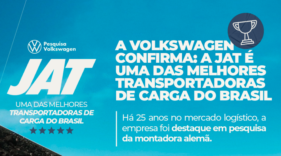 Volkswagen Grupo JAT Melhor fornecedor Transporte de Cargas