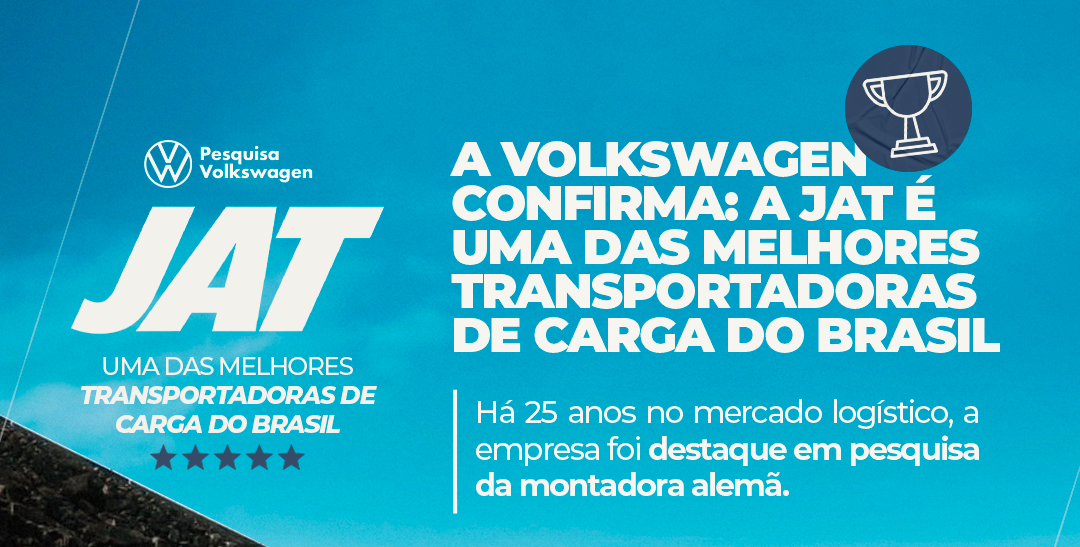 Volkswagen Grupo JAT Melhor fornecedor Transporte de Cargas
